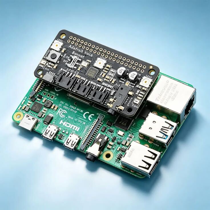 Voice Bonnet Adafruit pour Raspberry Pi